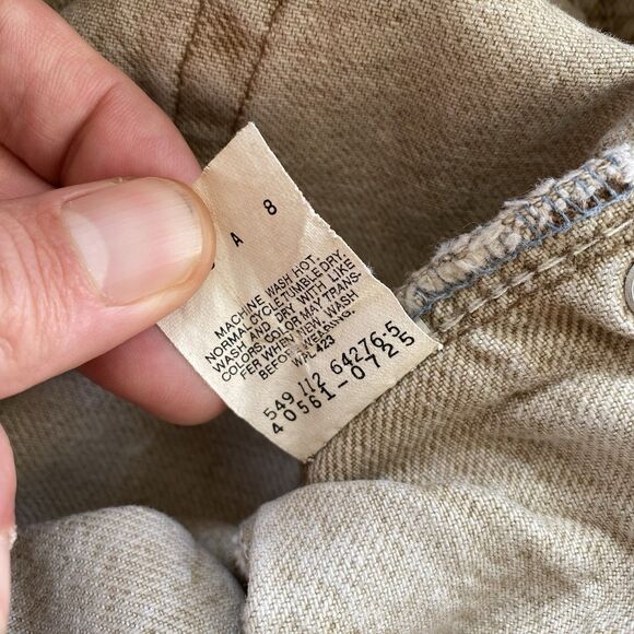 Vintage 90s Silvertab Baggy Jeans 32x32 Skater 1992 Levi's Wide Leg - Picture 6 of 10